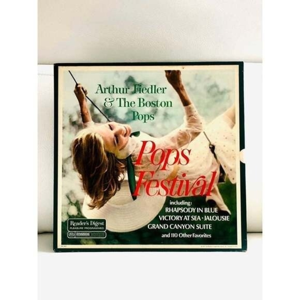 LP Arthur Fiedler - Pops Festival Vinyl Record